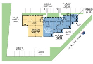 9742 W Foster Ave, Rosemont, IL for lease Floor Plan- Image 1 of 1