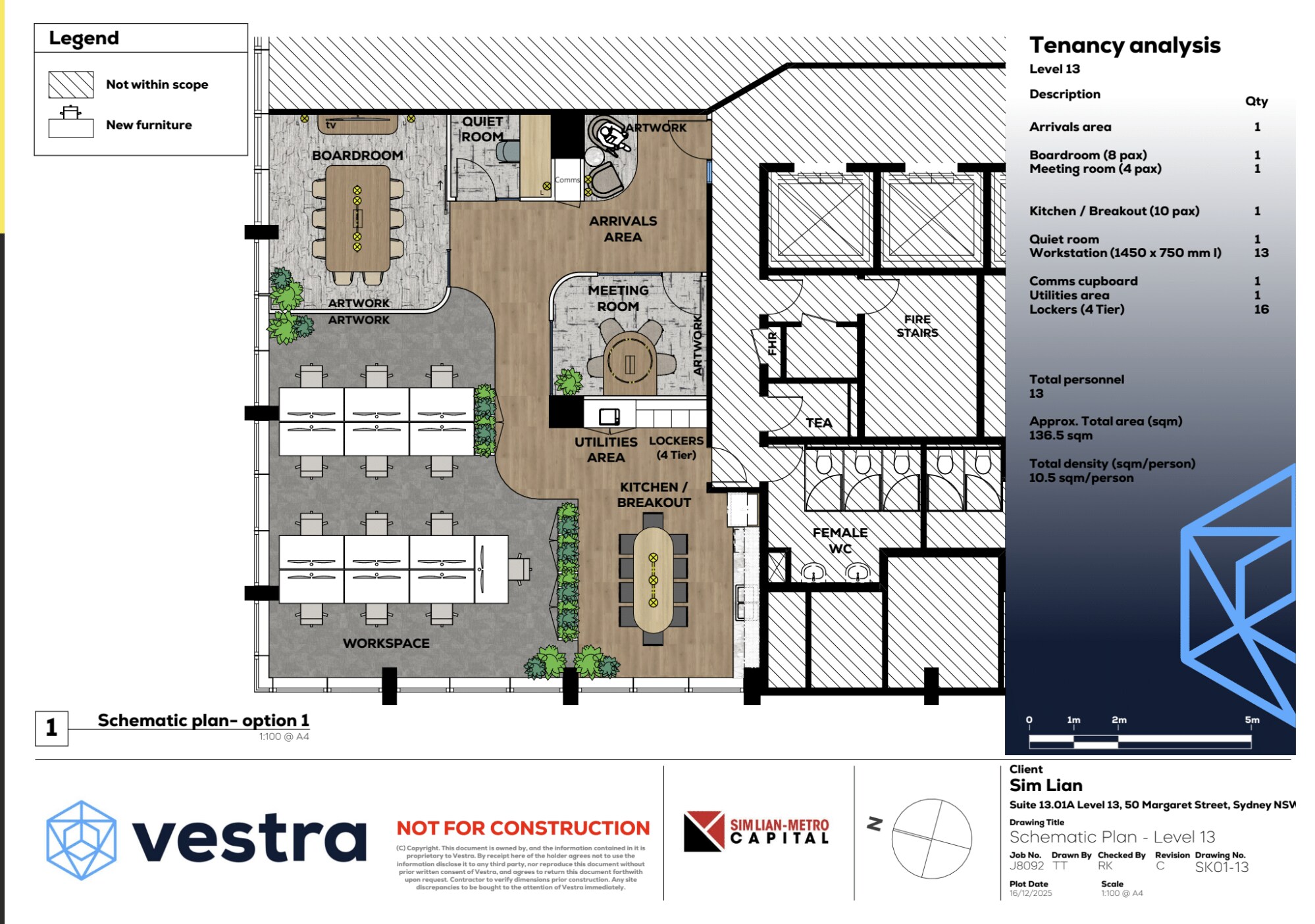 50 Margaret St, Sydney à louer Plan d’étage- Image 1 de 1