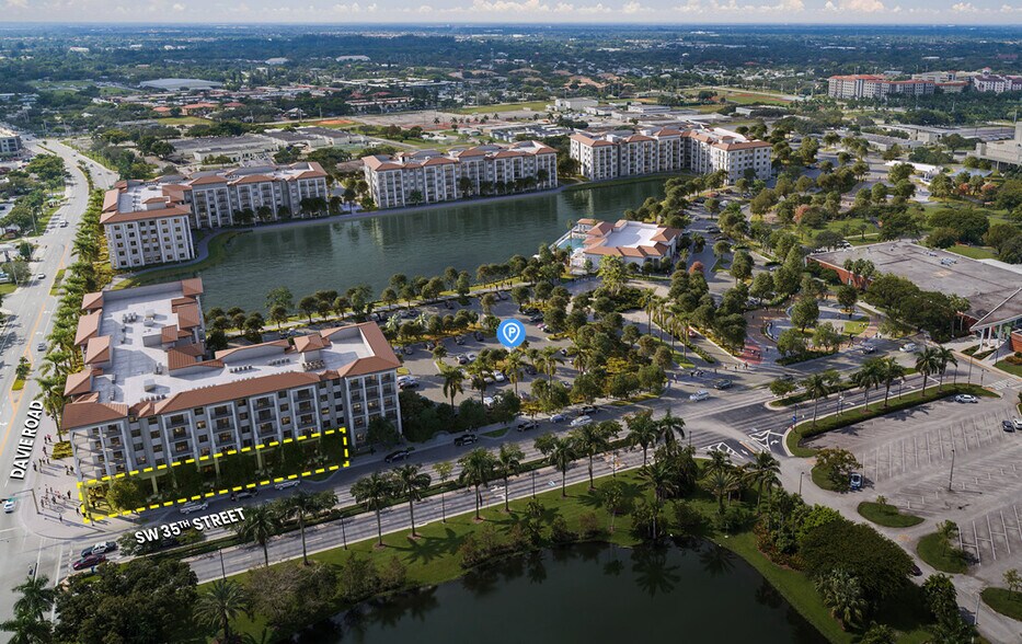 3501 Davie Rd, Davie, FL à louer - Photo du bâtiment - Image 2 de 6