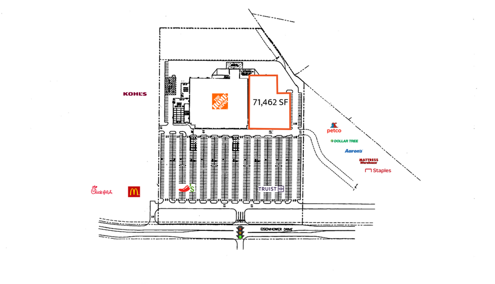 400 Eisenhower Dr, Hanover, PA à louer - Plan de site - Image 2 de 6