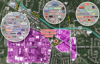 32875 Solon Rd, Solon, OH - Aérien  Vue de la carte