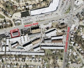 8084-8086 Watson Rd, Webster Groves, MO - Aerial map view