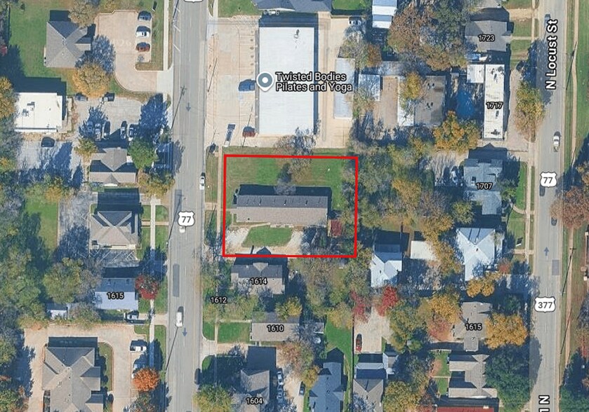 1624 N Elm St, Denton, TX for sale - Primary Photo - Image 1 of 1