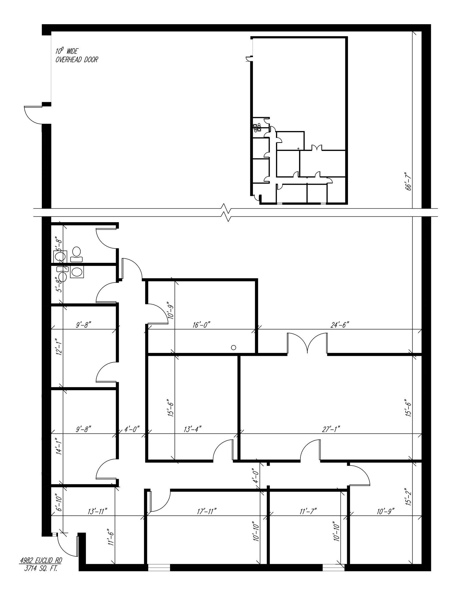 4970-4990 Euclid Rd, Virginia Beach, VA à louer Plan de site- Image 1 de 1