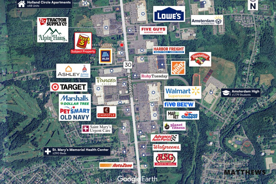 4876 NY-30, Amsterdam, NY à vendre - Photo du bâtiment - Image 3 de 3