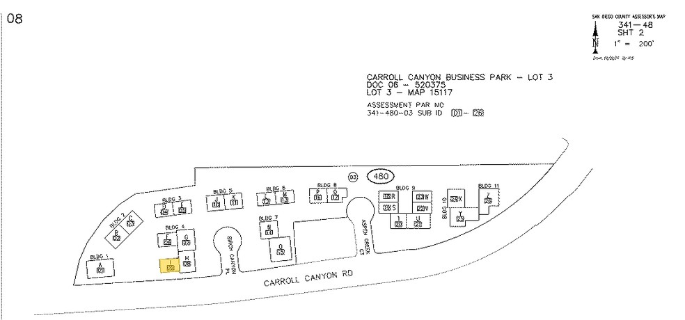 8310 Juniper Creek Ln, San Diego, CA à vendre - Plan cadastral - Image 2 de 8