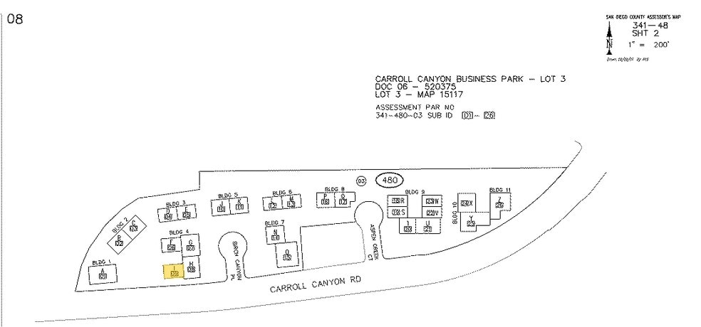 8310 Juniper Creek Ln, San Diego, CA for sale - Plat Map - Image 2 of 8