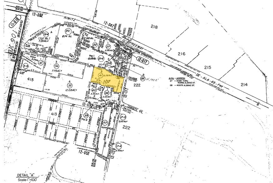 40949-40969 Encyclopedia Cir, Fremont, CA à louer - Plan cadastral - Image 2 de 6