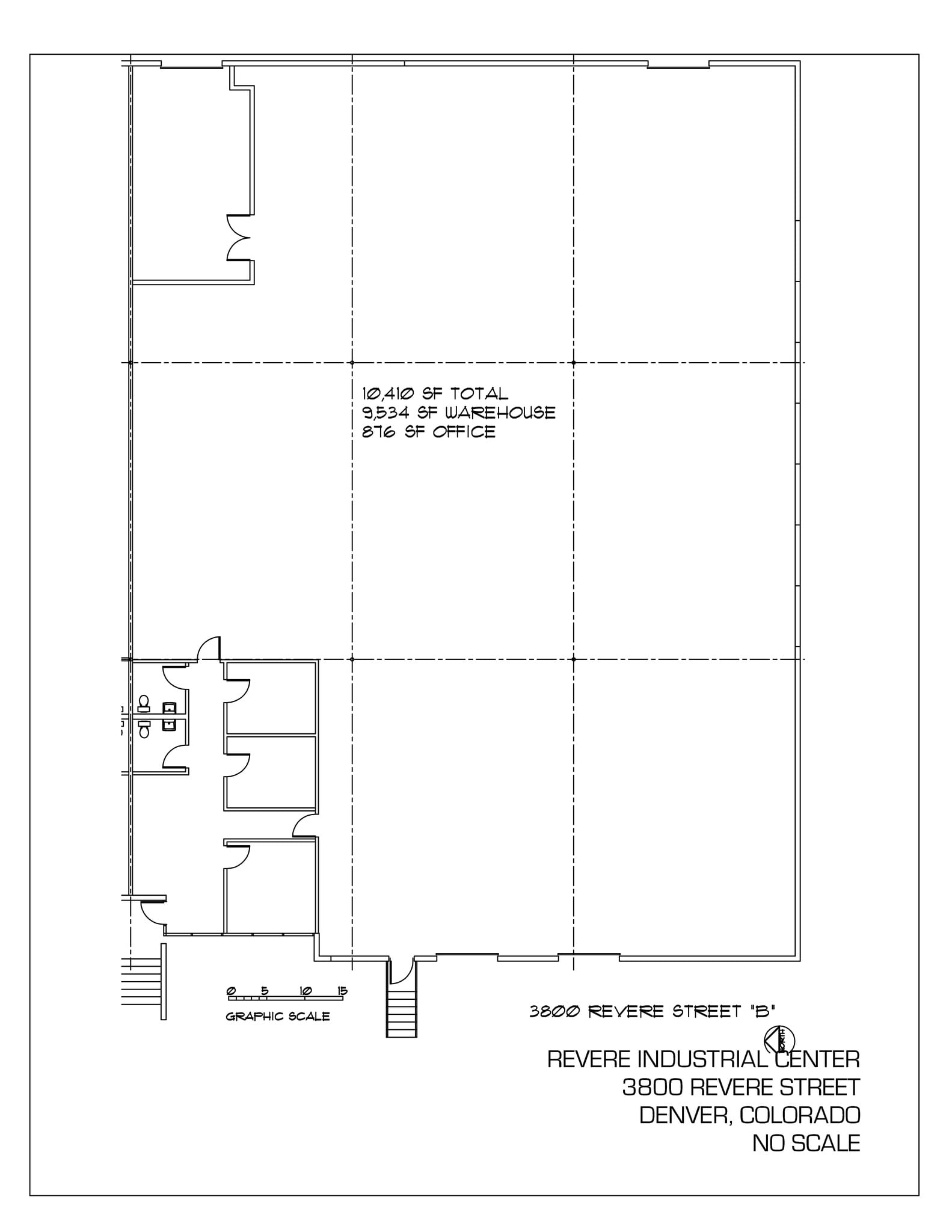 3800 Revere St, Denver, CO for lease Site Plan- Image 1 of 3