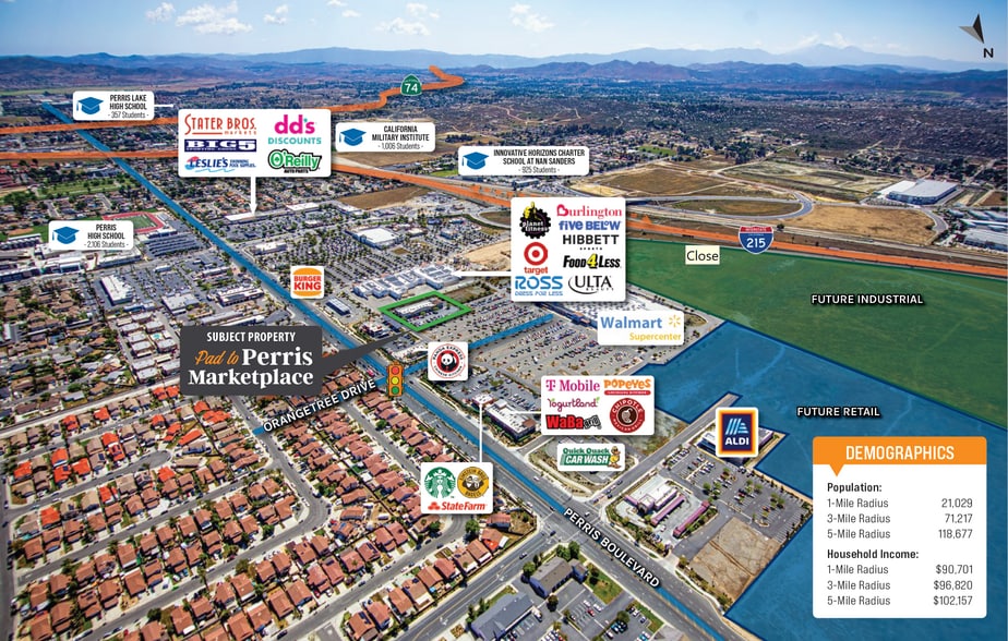 1820 N Perris Blvd, Perris, CA for sale - Building Photo - Image 3 of 4