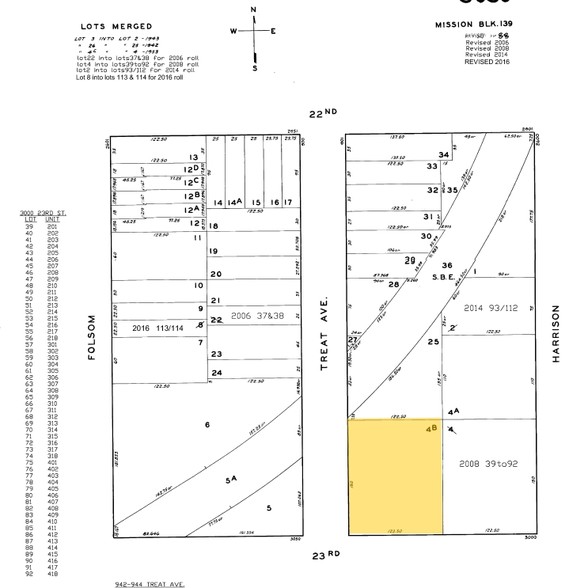 3050 23rd St, San Francisco, CA à louer - Plan cadastral - Image 3 de 9