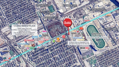 3300 Cicero Ave., Cicero, IL - AERIAL  map view