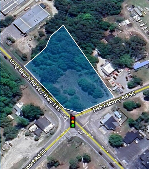 4356 Fish Factory Rd SE, Southport, NC à louer - Aérien - Image 2 de 2