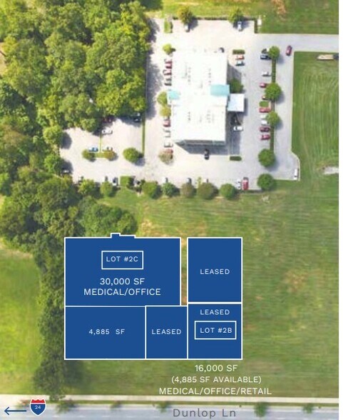 135 Chesapeake Ln, Clarksville, TN à louer - Aérien - Image 2 de 8