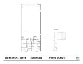 665 Highway 74 S, Peachtree City, GA for lease Site Plan- Image 1 of 1