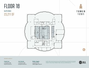 1201 3rd Ave, Seattle, WA à louer Plan d’étage- Image 1 de 1