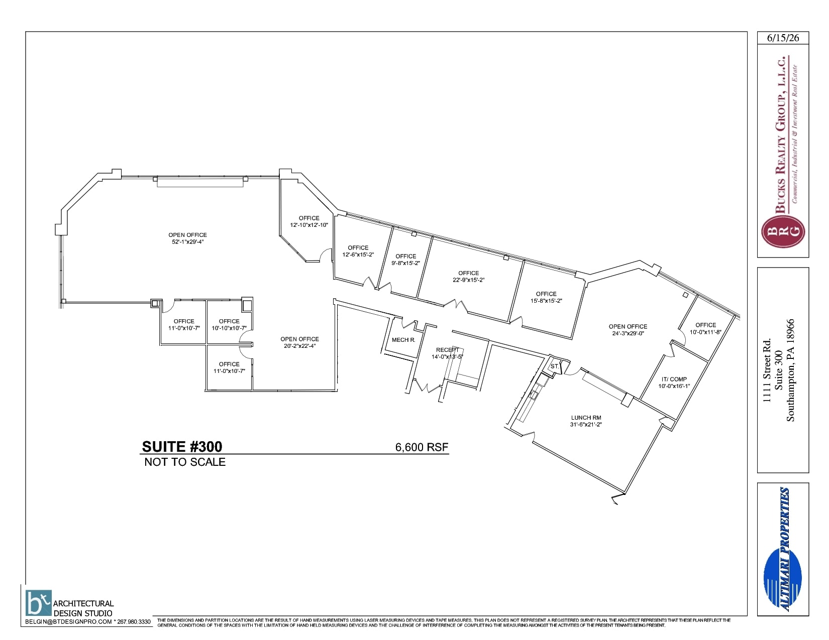 1111 Street Rd, Southampton, PA for lease Floor Plan- Image 1 of 4