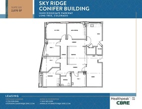 10535 Park Meadows Blvd, Lone Tree, CO for lease Floor Plan- Image 2 of 2