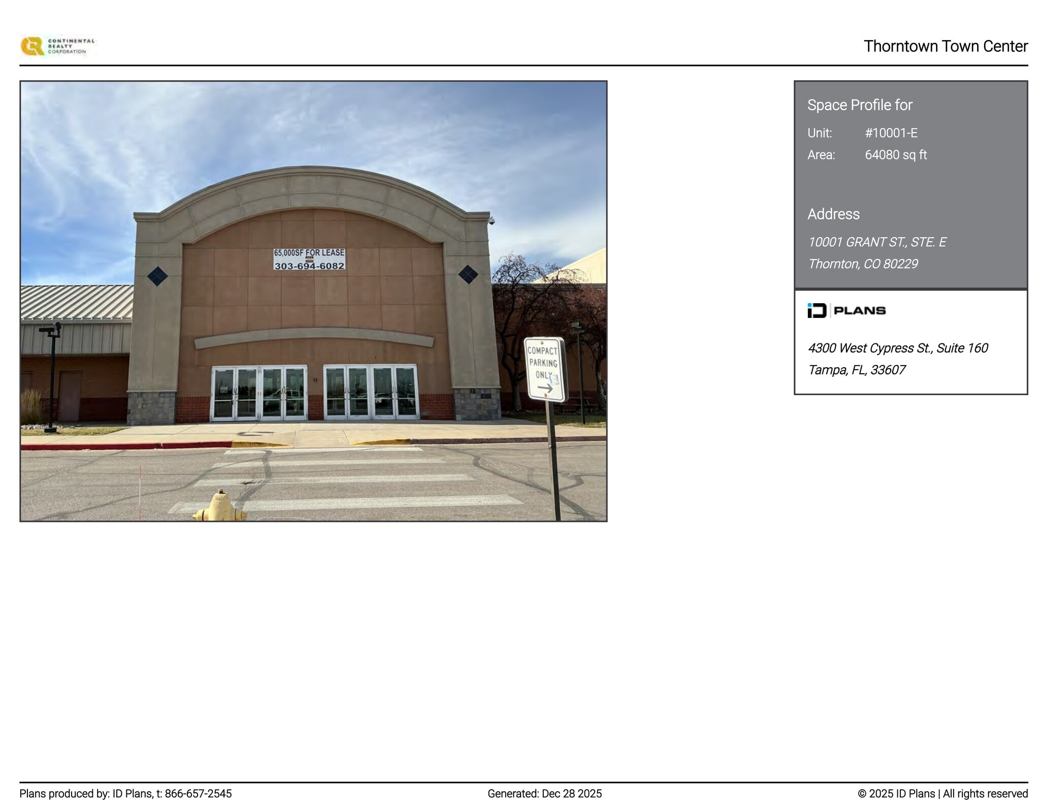 9901-10003 Grant St, Thornton, CO for lease Site Plan- Image 1 of 1