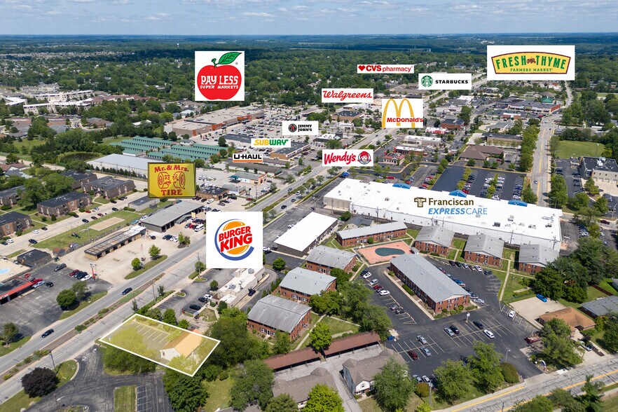 1089 Sagamore Pky W, West Lafayette, IN à vendre - Aérien - Image 3 de 21