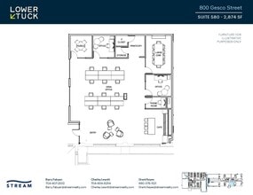 800 Gesco St, Charlotte, NC for lease Floor Plan- Image 1 of 1