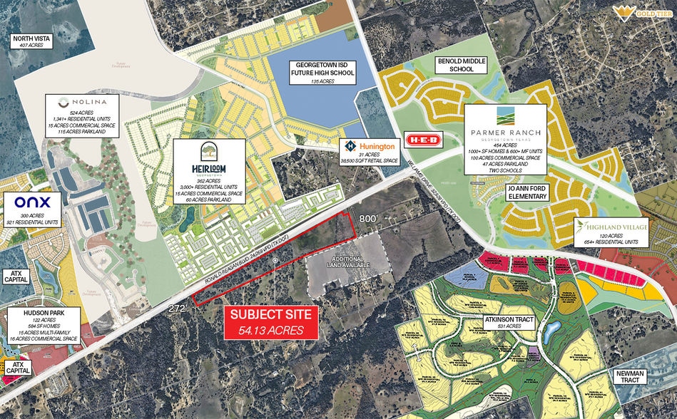 Ronald Reagan blvd, Georgetown, TX for sale - Building Photo - Image 2 of 6