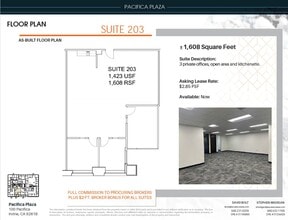 100 Pacifica, Irvine, CA à louer Plan d’étage- Image 1 de 1