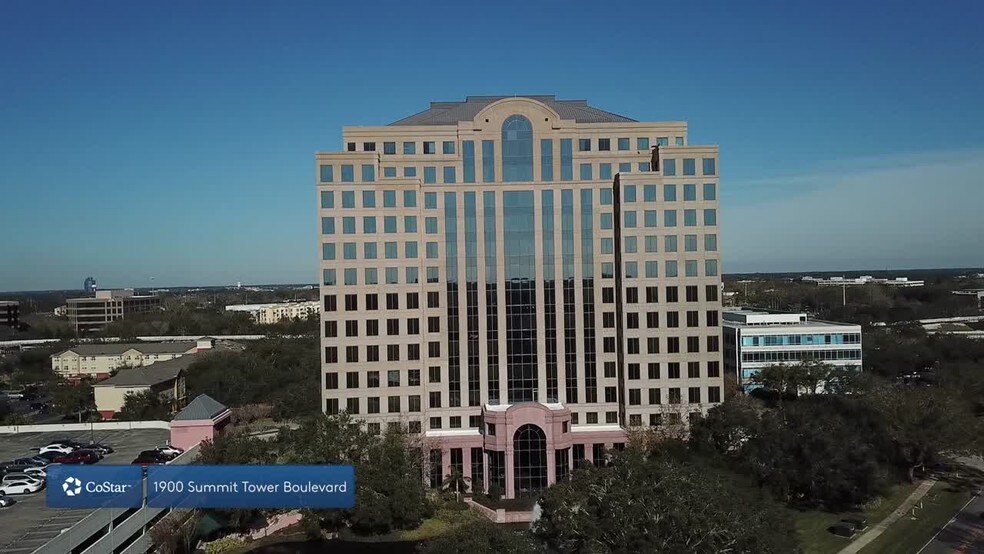 1900 Summit Tower Blvd, Orlando, FL à louer - Vidéo aérienne - Image 1 de 3