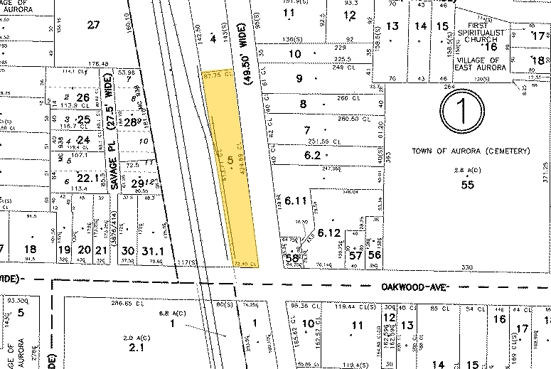 47 Elm St, East Aurora, NY à vendre - Plan cadastral - Image 2 de 10