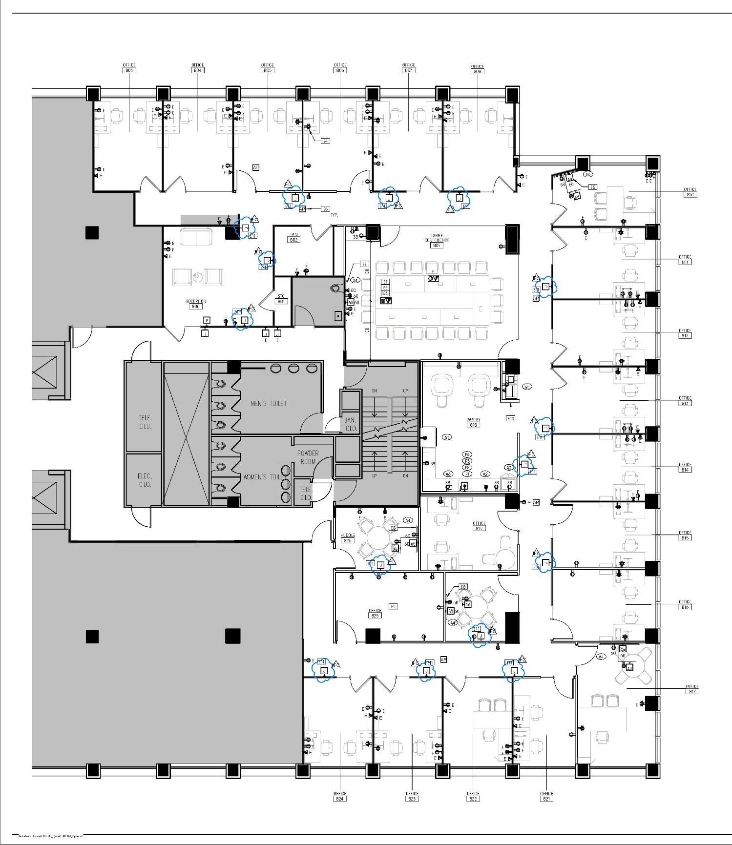 1156 15th St NW, Washington, DC for lease Floor Plan- Image 1 of 6