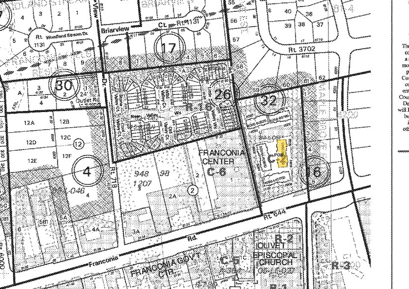 6080-6082 Franconia Rd, Alexandria, VA for sale - Plat Map - Image 3 of 7