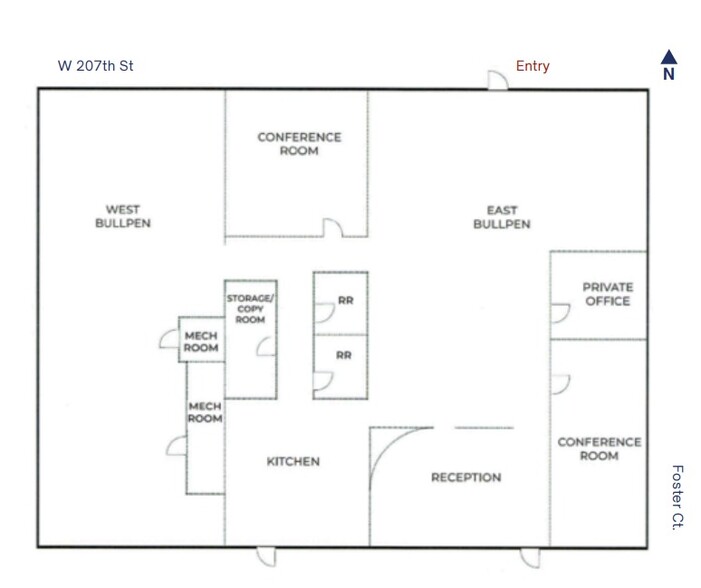 20710 Foster Ct, Bucyrus, KS à louer - Plan d  tage - Image 3 de 3