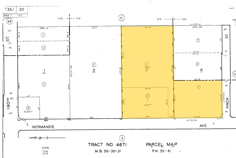 20101 S Vermont Ave, Torrance, CA à louer - Plan cadastral - Image 2 de 8