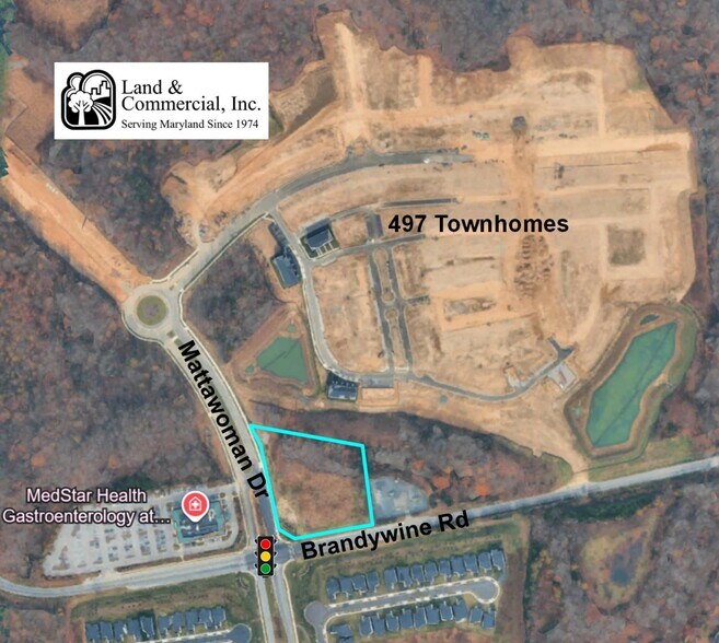 14000 Mattawoman Dr, Brandywine, MD à vendre - Aérien - Image 2 de 5