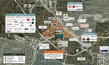 1427 Westover Ter, Greensboro, NC - Aerial map view - Image1