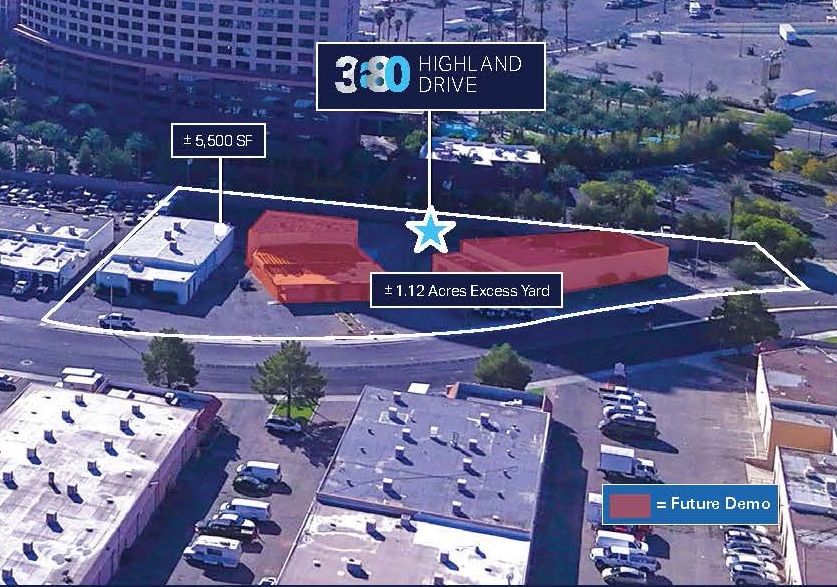 3680 S Highland Dr, Las Vegas, NV for lease - Building Photo - Image 1 of 7