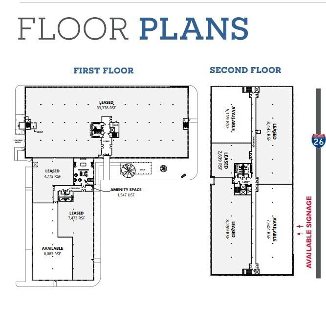 Port 26 | 2155 Eagle Drive, North Charleston, SC for lease Floor Plan- Image 1 of 1