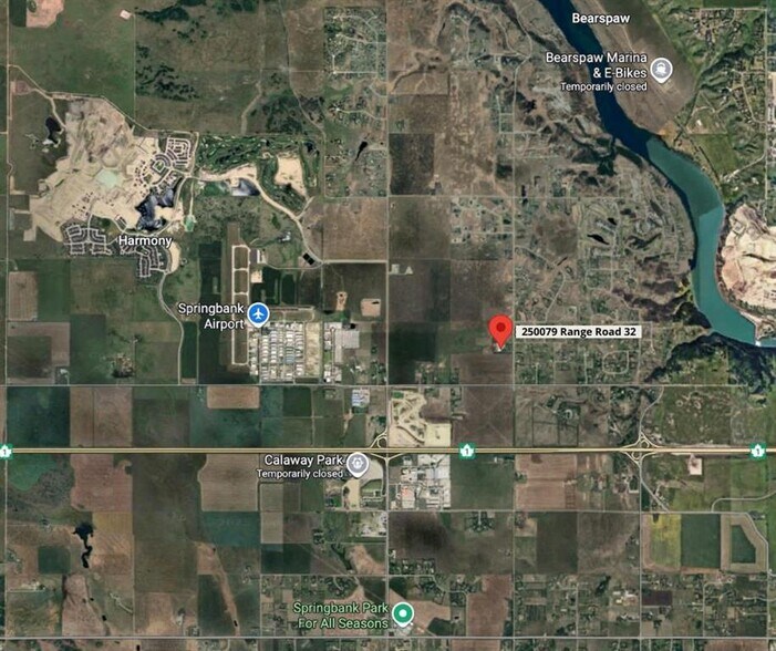 250079 Range Road 32, Calgary, AB à vendre - Aérien - Image 3 de 4