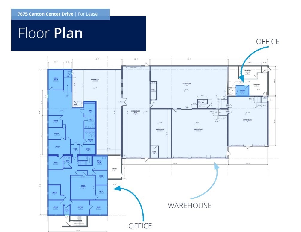 7675 Canton Center Dr, Dundalk, MD for lease Floor Plan- Image 1 of 1