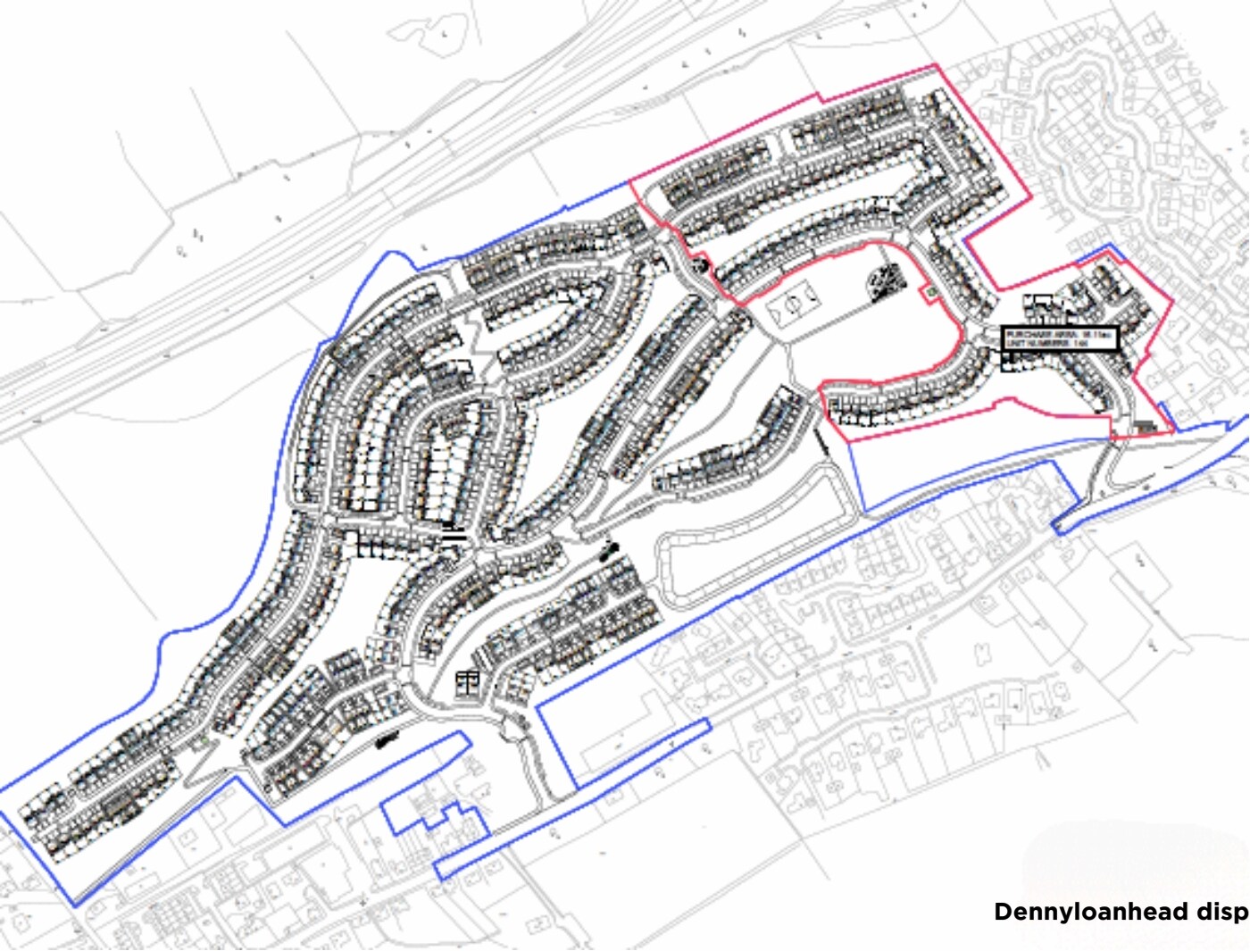 Dennylonehead, Bonnybridge à vendre Plan de site- Image 1 de 2