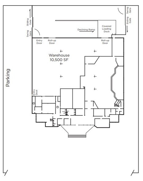 2340 Technology Pky, Hollister, CA à vendre - Plan d’étage - Image 2 de 8