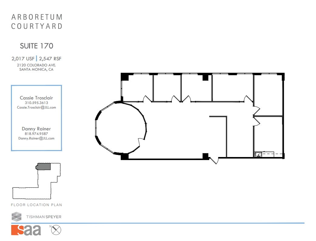 2120 Colorado Ave, Santa Monica, CA for lease Floor Plan- Image 1 of 1