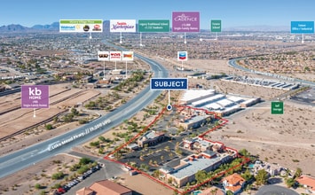 E Lake Mead Pky, Henderson, NV - AÉRIEN Vue de la carte - Image1