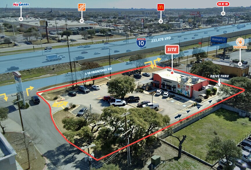 12834 Interstate 10, San Antonio, TX à louer - Photo du bâtiment - Image 2 de 7