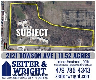 Plus de détails pour 2121 Towson Ave, Fort Smith, AR - Terrain à vendre