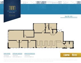 125 Rampart Way, Denver, CO à louer Plan d’étage- Image 1 de 1