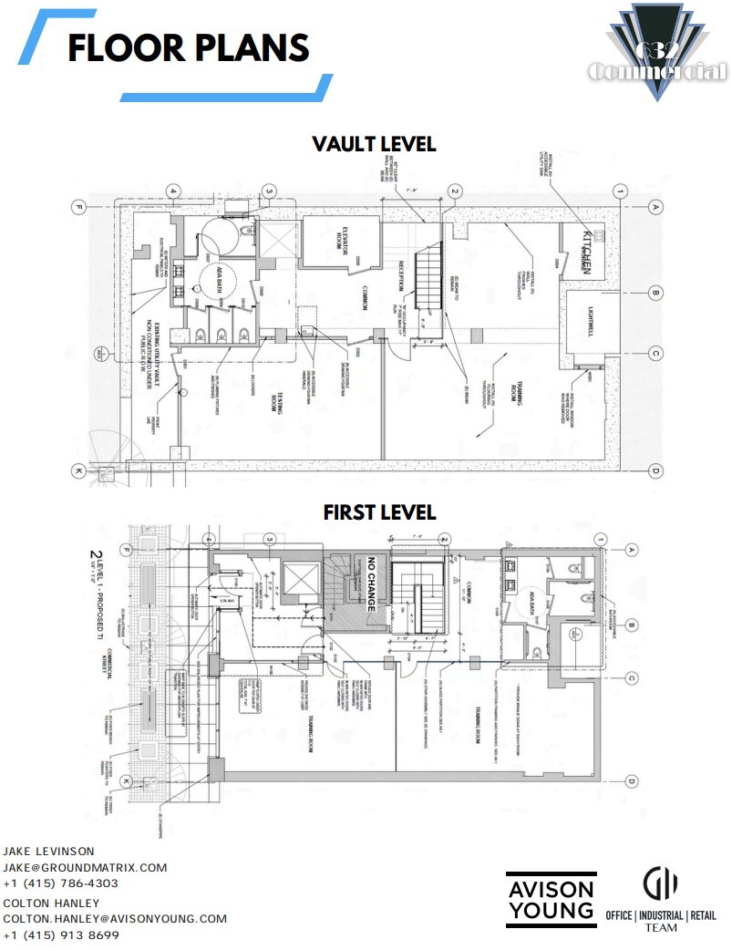 632 Commercial St, San Francisco, CA à louer Plan d  tage- Image 1 de 1