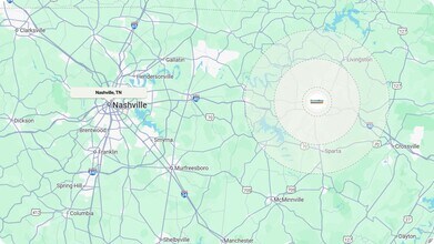 870 S Jefferson Ave, Cookeville, TN - AERIAL  map view