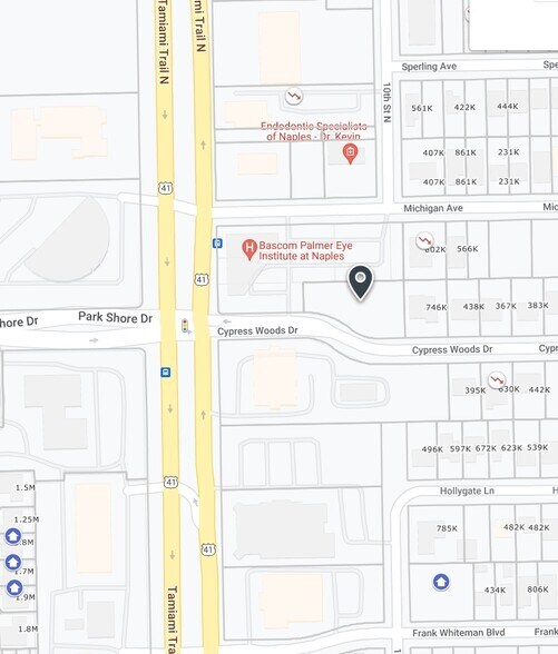 3838 Tamiami Trl N, Naples, FL for lease - Plat Map - Image 1 of 1