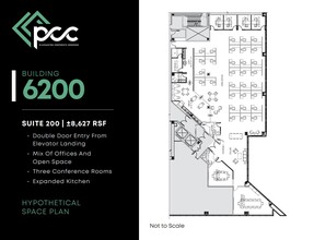 6210 Stoneridge Mall Rd, Pleasanton, CA à louer Plan d  tage- Image 1 de 1